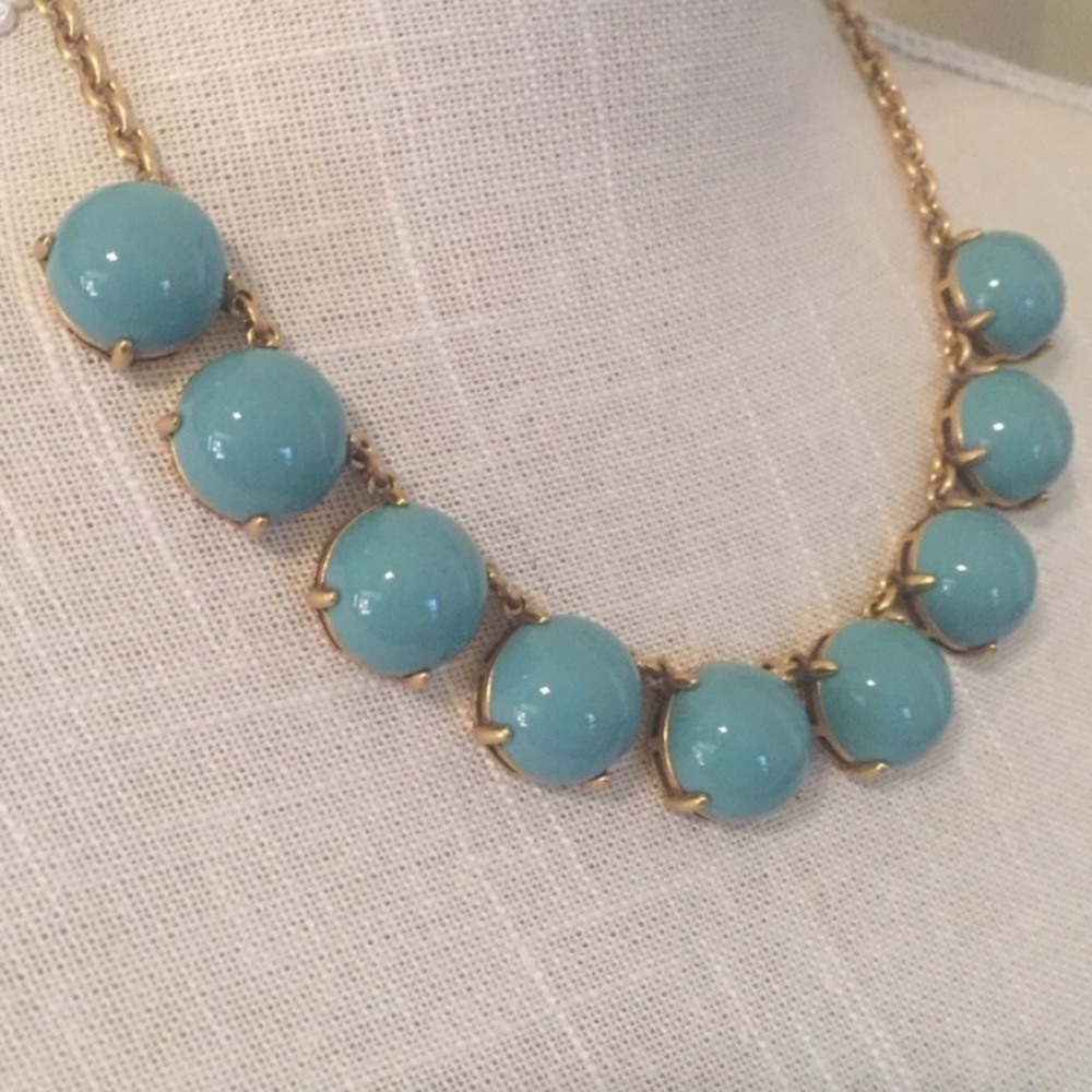 JCrew Light Blue Bubble Necklace 🔵